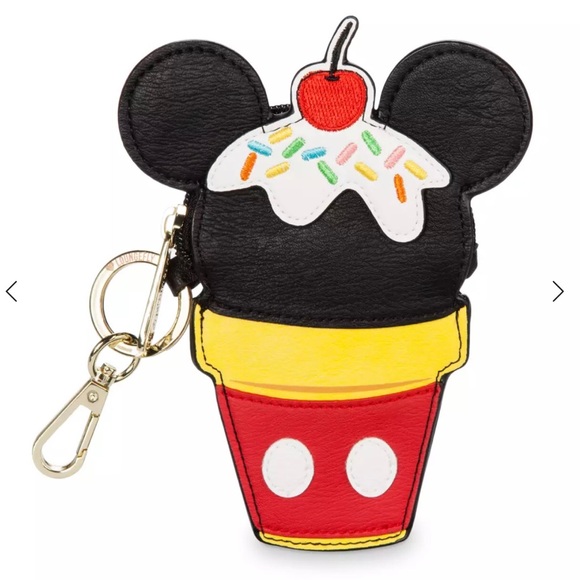 Loungefly x Mickey Ice Cream Cone Coin Bag - Picture 2 of 6